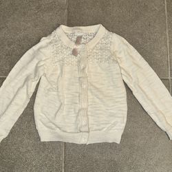 3T White Cardigan