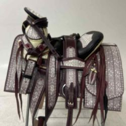 Montura Charra Bordada 