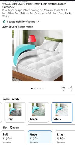 New Queen Size Topper