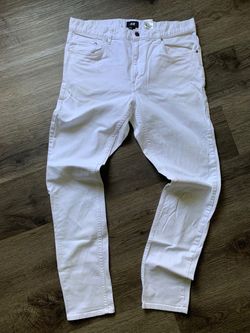 H&M White Denim Jeans