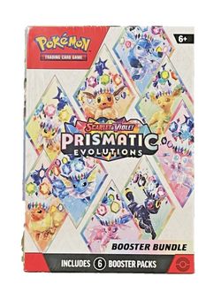 Pokémon TCG Prismatic Evolutions Booster Bundle English Booster Packs