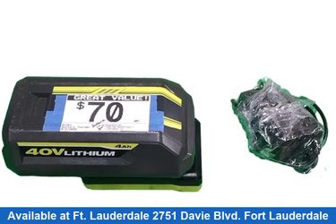 Ryobi Op40404vnm Green Battery Charger