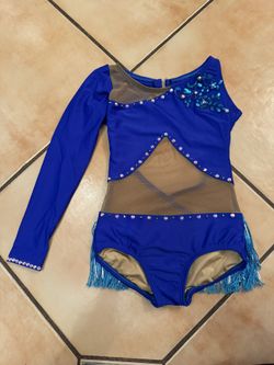 Blue Jazz Child S Dance Costume
