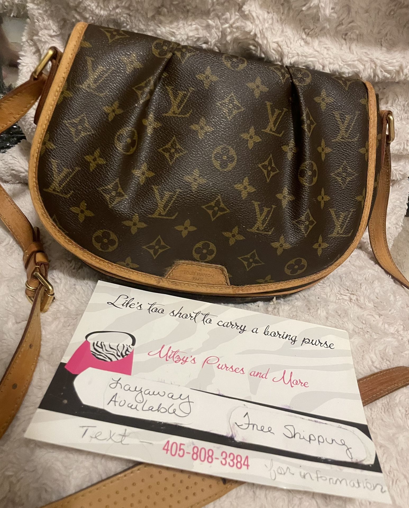 Authentic Louis Vuitton 2011 Crossbody/Shoulder Bag Being Listed By Mitzys Purses And More