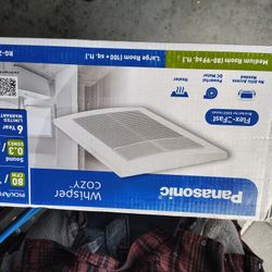 Bathroom Ventilation Fan with Heater Whisper Panasonic RG-Z811A