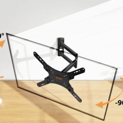 Full Motion TV Wall Mount (Swivel)