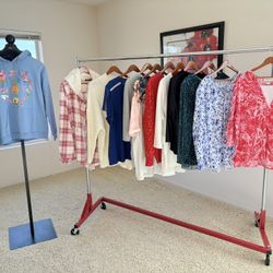 12 new Women's Plus Size Shirts, Blouses, Sweaters. SpongeBob hooded jacket. Size is 3x