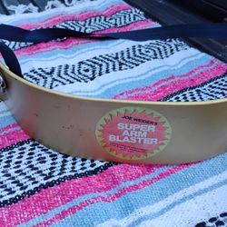 JOE WEIDER  SUPER  ARM  BLASTER  :  STRAP IT ON & BLAST  YOUR BICEPS 