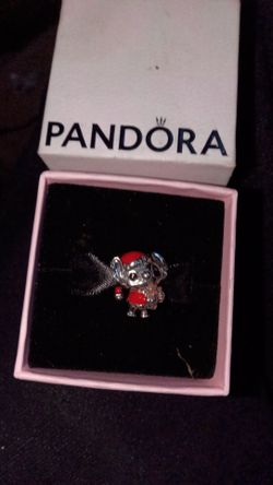 Christmas stitch Pandora charm