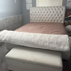 Cal King Bed Frame ( No Mattress)