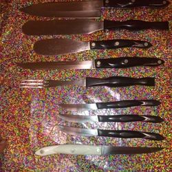 Cutco knives 10 Total