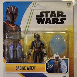STAR WARS EPIC HEROES SERIES. SABINE WREN. DELUXE  4 " ACTION FIGURE 