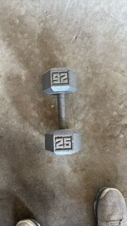 25 Lb He’ll Dumbell