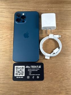 📱 iPhone 12 Pro Max | 128GB | Pacific Blue | Verizon Only