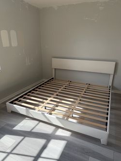 King size bed frame