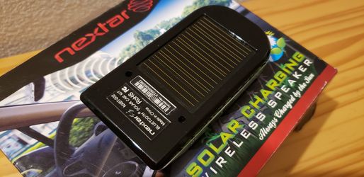 Solar Charging Wireless Bluetooth Speaker Nextar