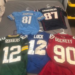NFL jersey lot