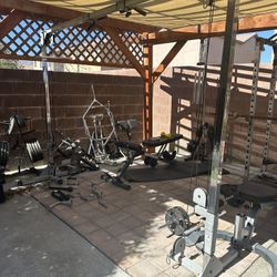 Gym Equipment And Weights 