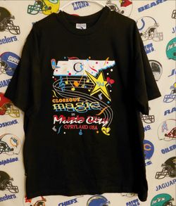 Vintage 1994 Opryland USA Nashville Tennessee Music City Big Lots Graphic Shirt
