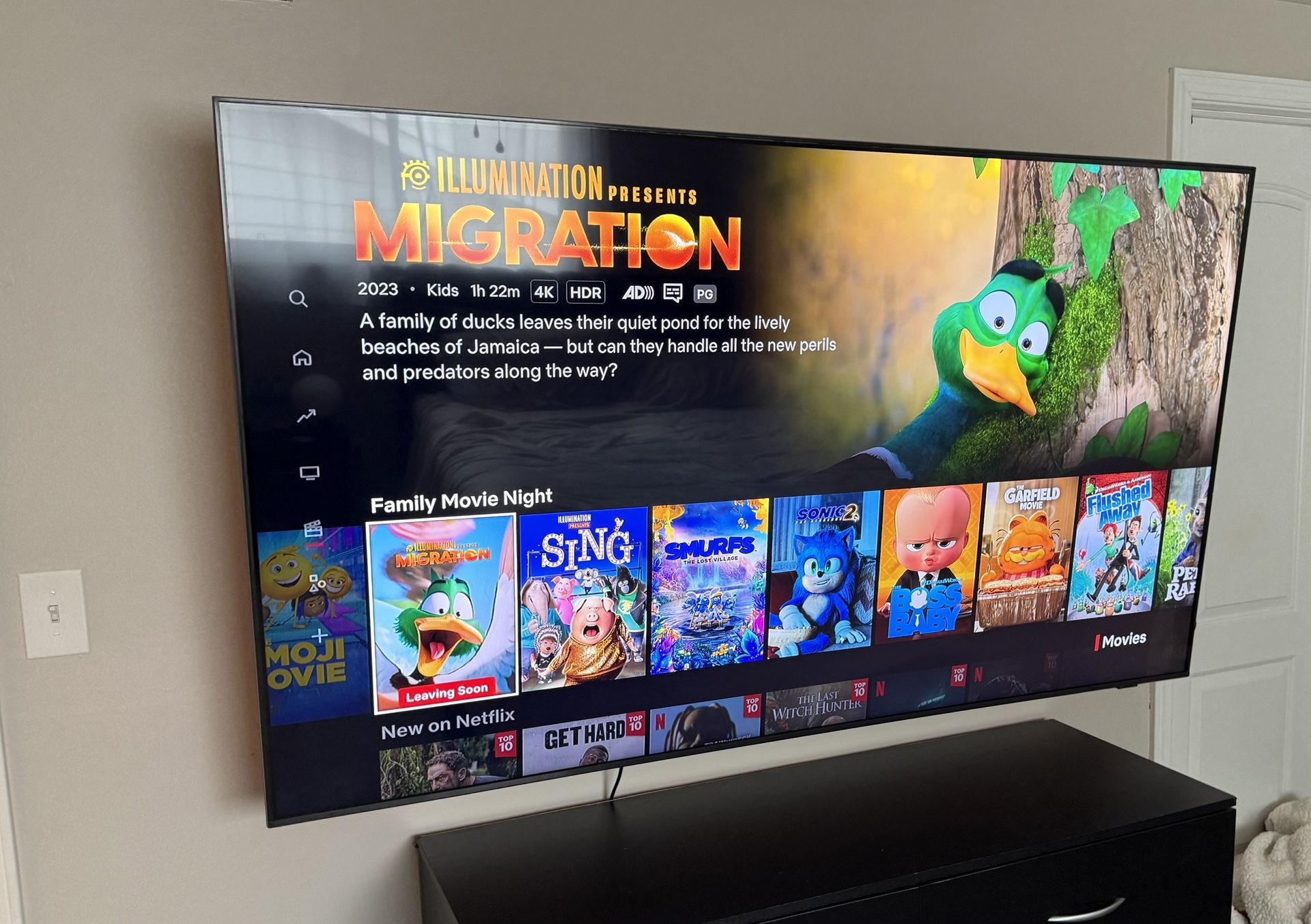 QLED Samsung SMART 75in Tv