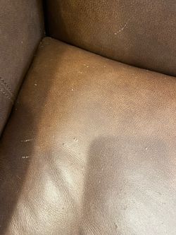 Leather couch