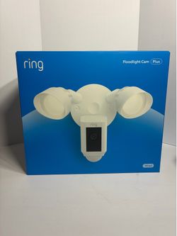 Ring Floodlight Cam Plus (Wired) – Brand New Sealed