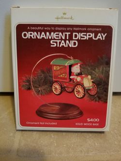 VINTAGE! Hallmark Christmas Ornament Display Stand