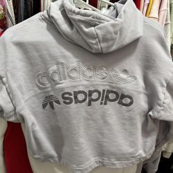 Women’s Cropped Adidas Hoodie