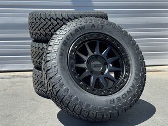 18" NEW Black Wheels Rims and Tires TOYOTA FORD Tundra Sequoia 5x150 F150 Expedition Tacoma 4Runner Lexus GX460 6x139 Lincoln Navigator 6x135