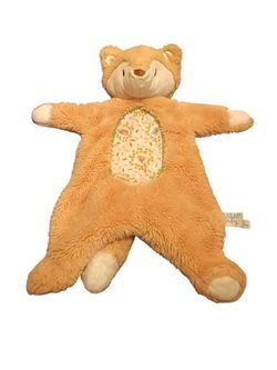 Douglas Baby Jordon Bashful Fox Sshlumpie Lovey Security Blanket Cuddle Toys Flat Plush 17in