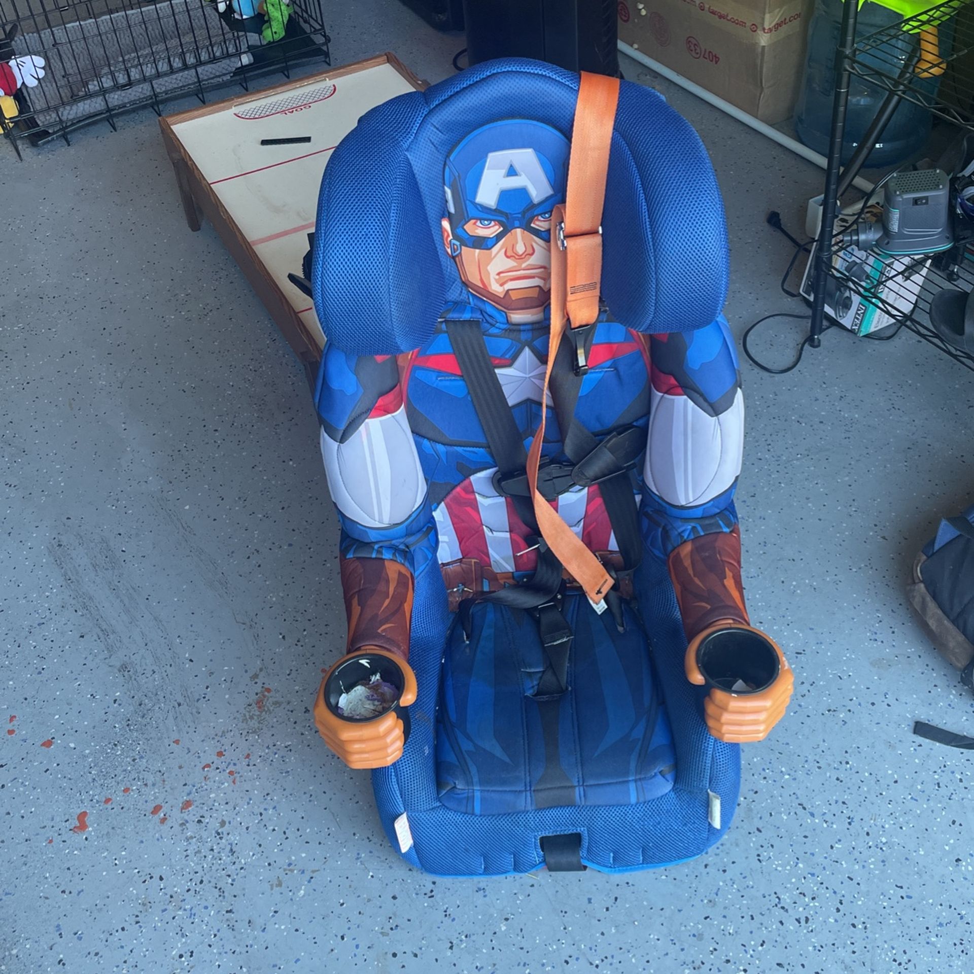 Captain America Car Seat