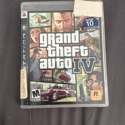 Grand Theft Auto Game - PS3 