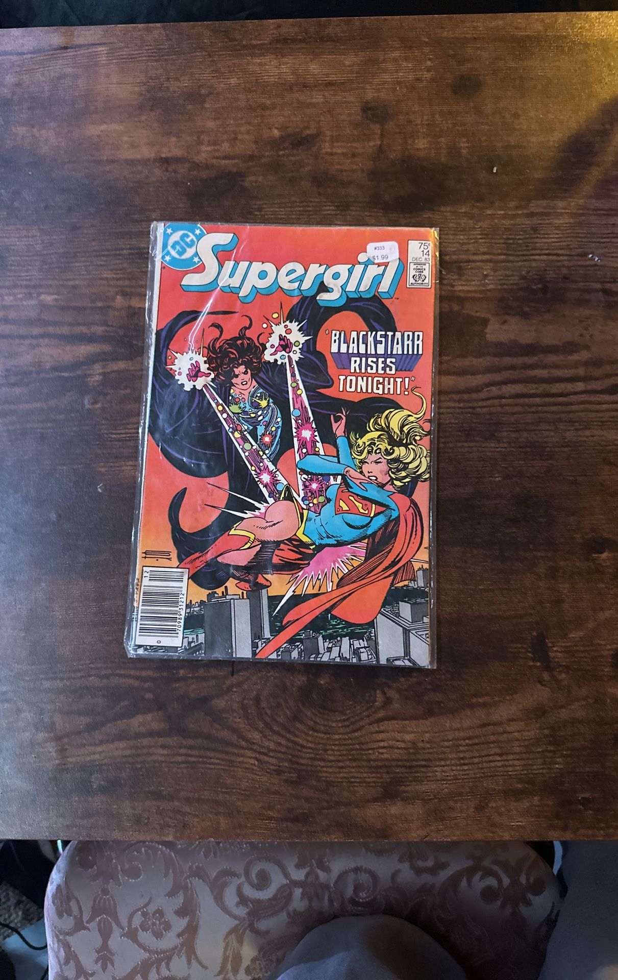 1983 Supergirl: Blackstar Rises Tonight Comic