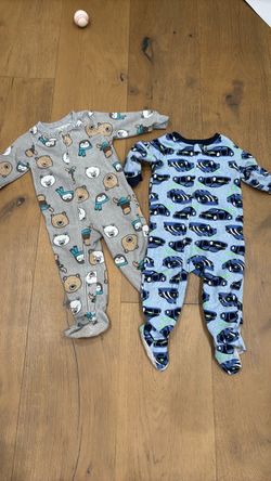 18 month Fleece Footsie Pajamas