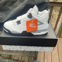 White Cement Jordan 4
