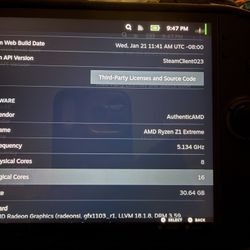 Lenovo Legion Go Z1E
