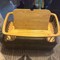 Wooden Breakfast Tray 