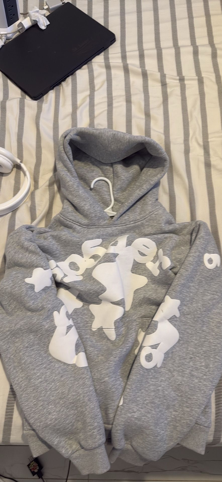 SPIDER HOODIE GREY