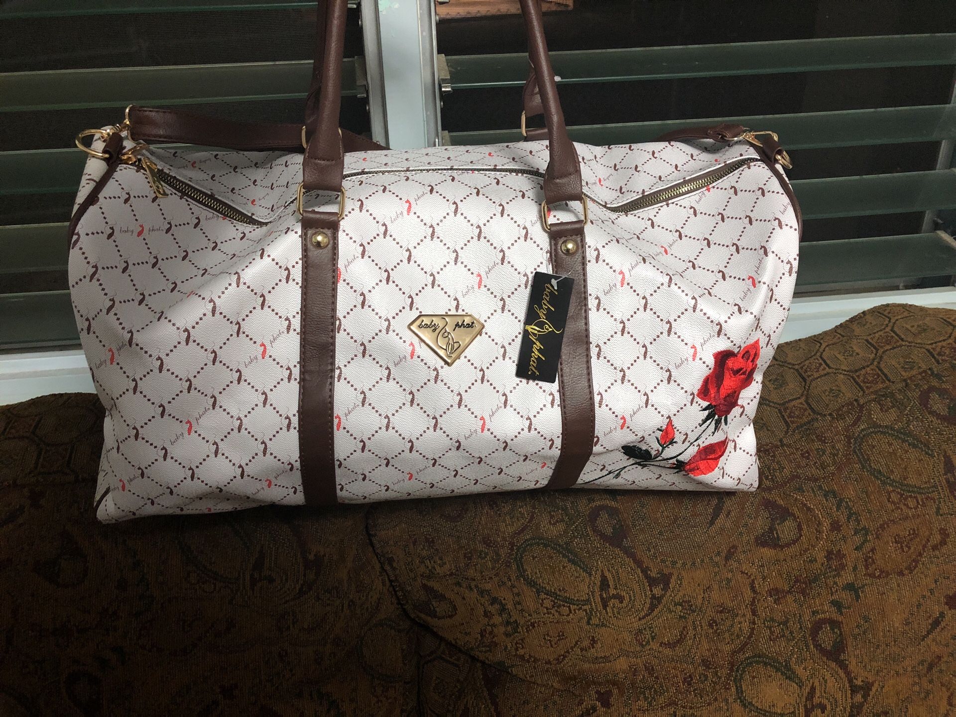 Baby phat weekend duffle bag