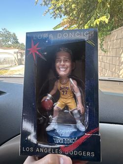 Dodgers Lakers Luka Doncic Bobblehead