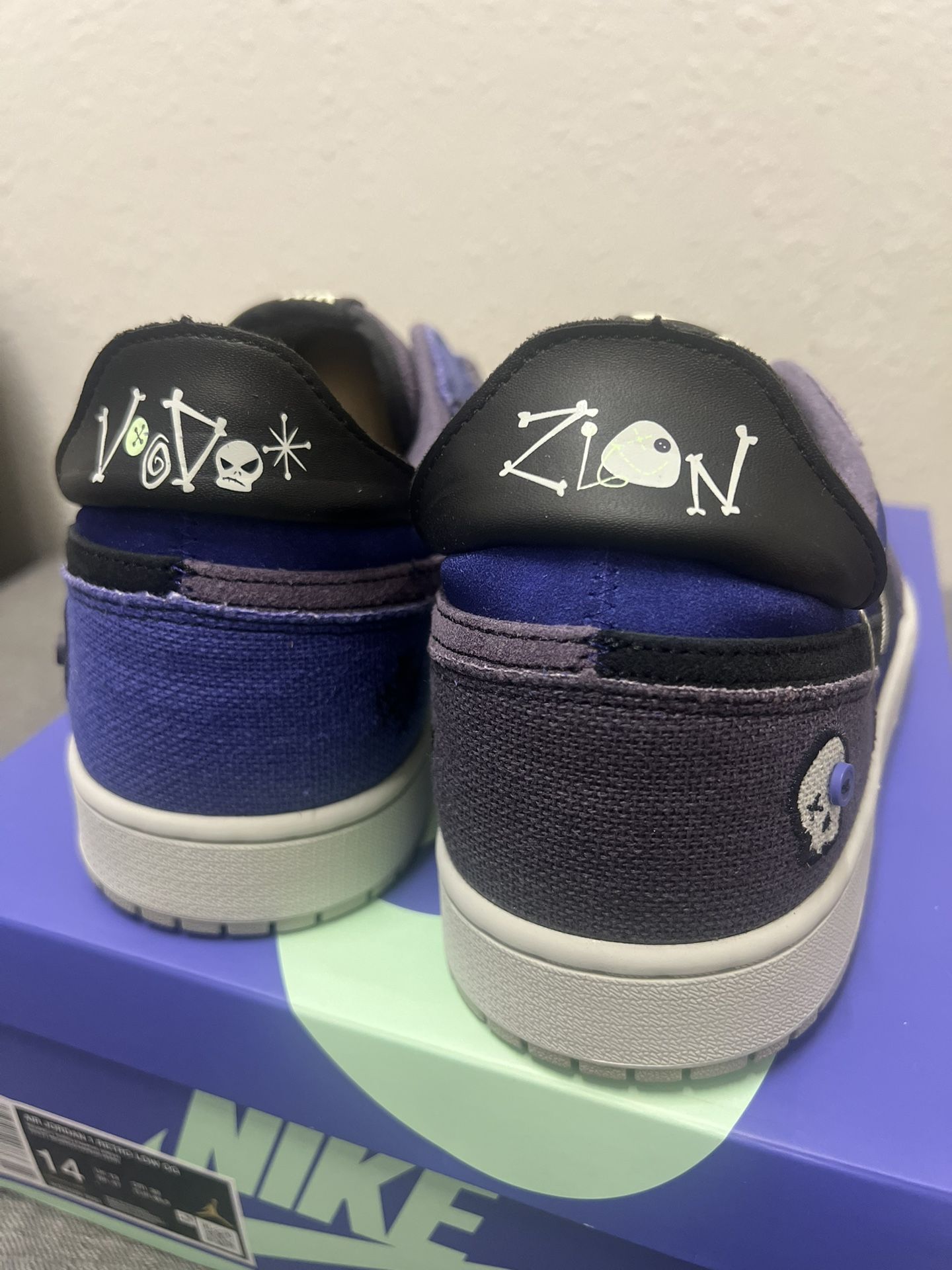 Air Jordan 1 Low OG Zion Williamson Voodoo Alternate
