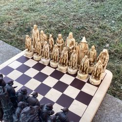 Chess Board Lord Of The Rings Game