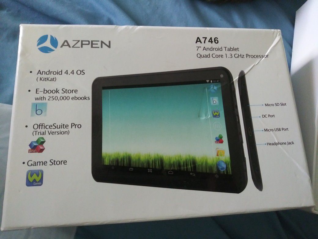 AZPEN 7' Tablet. (New) #A746