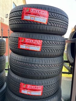 215/60/17 Fullrun  New Tires Set Of 4 Installed And Balanced Set De 4 Llantas Nuevas Instaladas Y Balanceadas