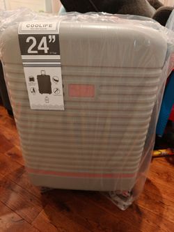 Coolife 2  luggage 24"and 20"