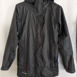 Womens Small Columbia Ultralight Rain Shell Jacket Hooded Rei North Face Outdoor Marmot Research Patagonia Rab Hiking Backpacking Waterproof 