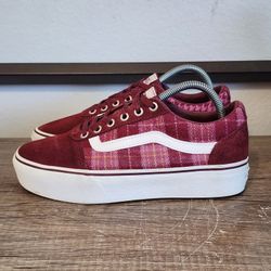 Vans Old Skool Platform Women's Shoes Size 8.5