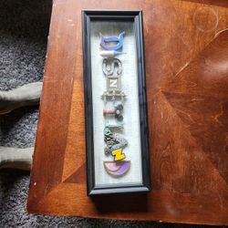 Disneyland "Icon Letters" Shadow Box