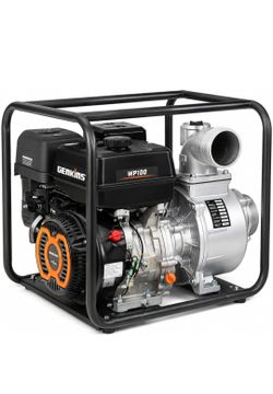 Genkins 4 Inch Water Pump 396Gal/min Ideal For Pool Farm Garden Flood control