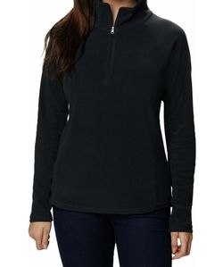 black Columbia half-zip lightweight fleece pullover Large